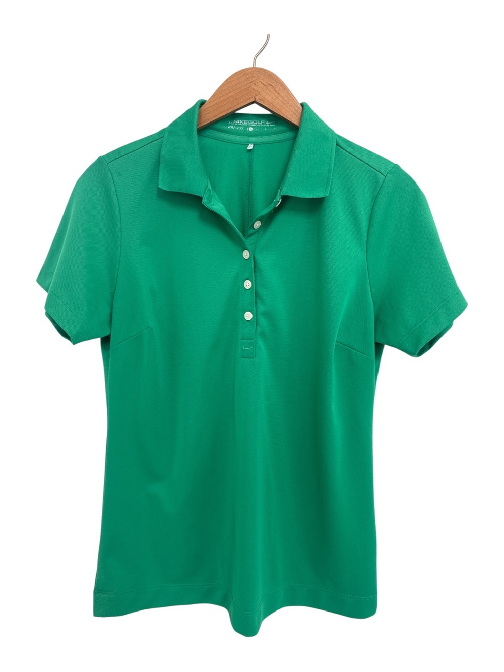 Nike Golf Dri Fit Green Women’s Short-Sleeve Golf Polo Top